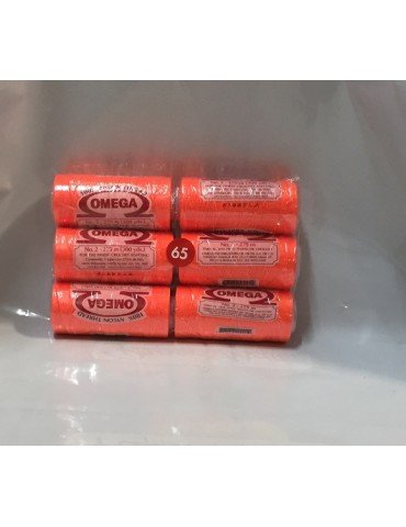 HILO NYLON OMEGA  65 NARANJA FOSFORESCENTE