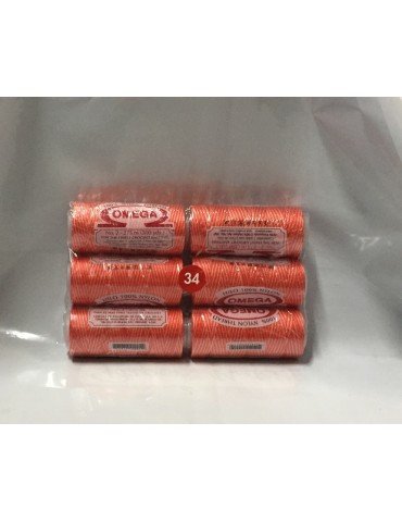 HILO NYLON OMEGA  34 MATIZADO NARANJA