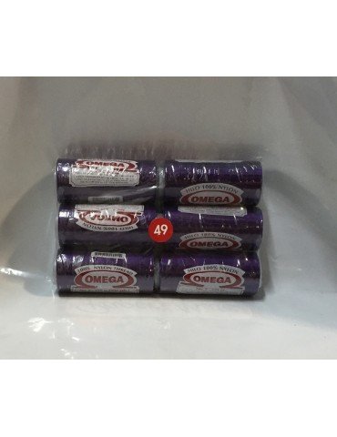 HILO NYLON OMEGA  49 MORADO OBISPO