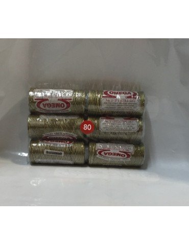 HILO NYLON OMEGA  80 MATIZADO VERDE SECO