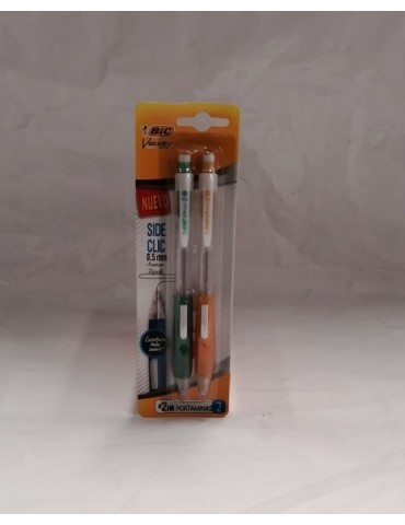 PORTAMINAS BIC VELOCY CLIC 5MM BLC/2PZ 943257    X/24