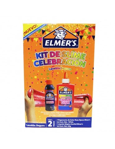 KIT SLIME ELMERS CELEBRACION C/2PZ 2106755      X/12