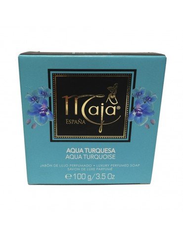 JABON MAJA AQUA TURQUESA 100GRS       X/12