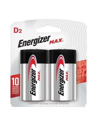 PILA ENERGIZER MAX D C/2PZ     X/12