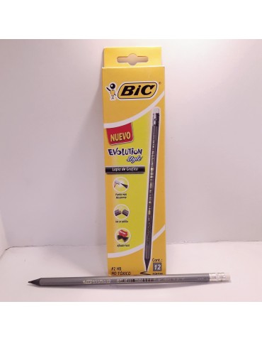 LAPIZ BIC EVOLUTION STYLE C/12PZ     X/24