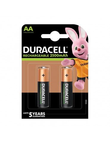 PILA DURACELL AA RECARGABLE BLC/2PZ      X/10