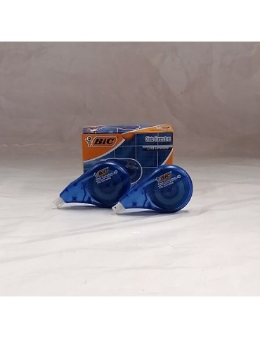 CINTA CORRECTORA BIC SIDEACTION AZUL C/6PZ 855705    X/12