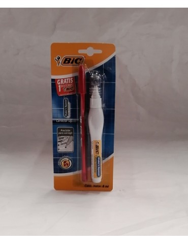 PLUMA CORRECTORA BIC SHAKE'N SQUEEZE BLC/1PZ + BOL 936971    X/24