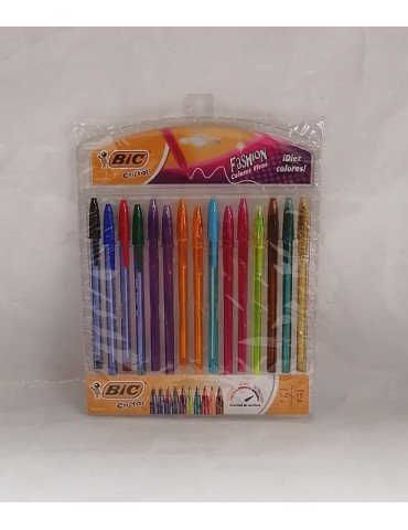 BOL. BIC CRISTAL FASHION EXBC/15PZ 943498     X/15