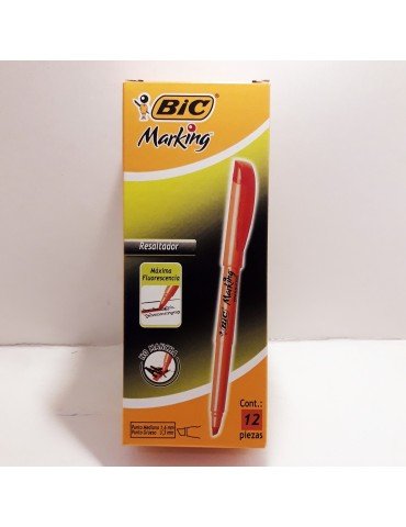 MARCATEXTO BIC MARKING REFRESH NARANJA C/12PZ   X/18