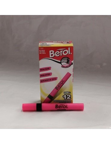 MARCATEXTO BEROL ROSA C/12PZ 1776638     X/48