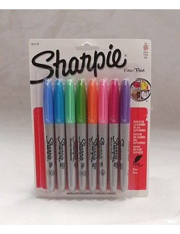 MARCADOR SHARPIE FINO SURTIDO FASHION BLC/8PZ 1812776     X/12