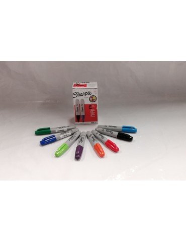 MARCADOR SHARPIE CHISEL SURTIDO C/12PZ     X/12