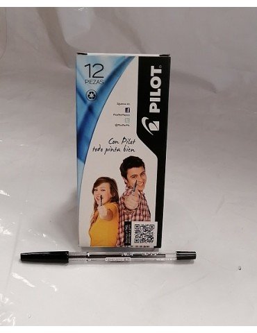 BOL. PILOT BPT-P FINO NEGRO C/12PZ 10600