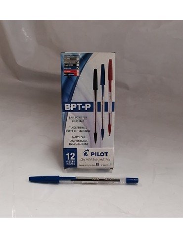 BOL.PILOT BPT-P MEDIANO AZUL C/12PZ 10621