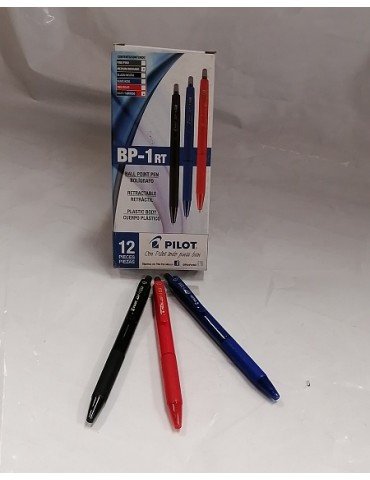 BOL. PILOT BP-1 RT MEDIANO SURTIDO C/12PZ 10707
