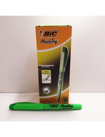 MARCATEXTO BIC MARKING REFRESH VERDE C/12PZ   X/18