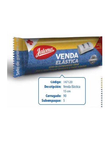 VENDAS JALOMA 15 CM C/5PZ        X/18