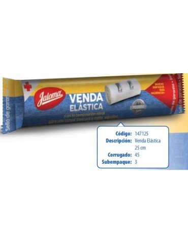 VENDAS JALOMA 25 CM C/3PZ        X/15