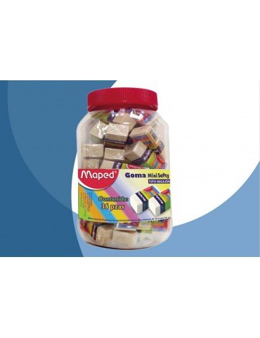 BORRADOR MAPED MINI SOFTY C/36Pz 117355      X/4