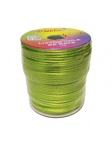 LISTON COLA DE RATA SEDERIA VERDE LIMON 231 5