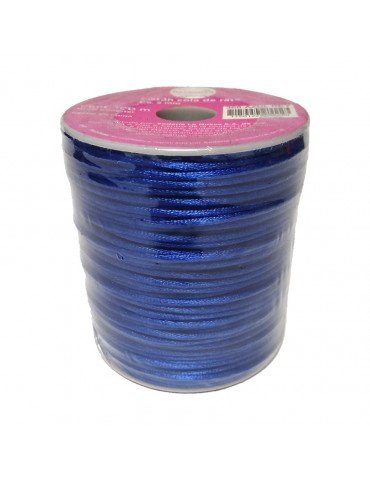 LISTON COLA DE RATA SEDERIA AZUL REY 368 5