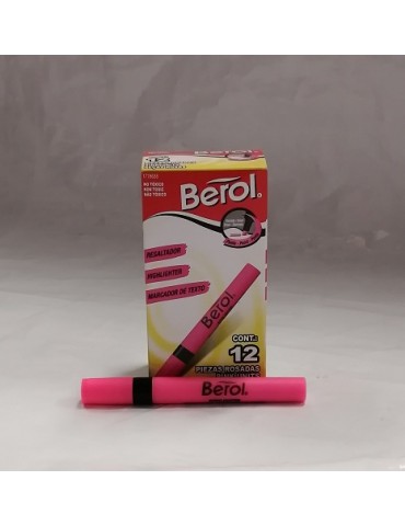 MARCATEXTO BEROL ROSA C/12PZ 1776638     X/48