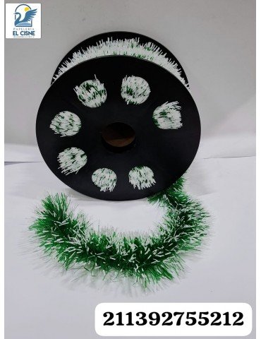 ESCARCHA BRIDGECO A600 VERDE NEVADO 20MT X 9CM       X/24