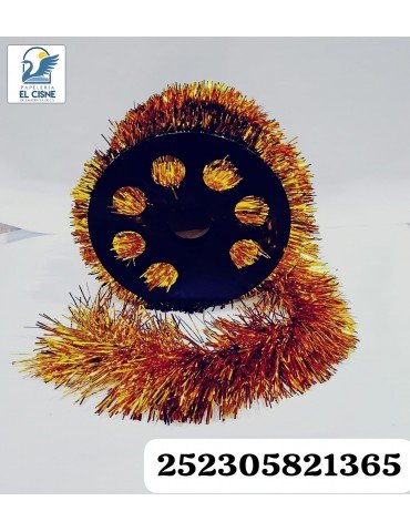ESCARCHA BRIDGECO A411 ORO 10MT X 15CM       X/24