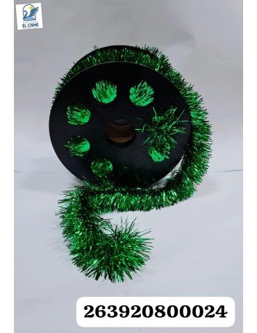 ESCARCHA BRIDGECO A263 VERDE 20MT X 9CM       X/24