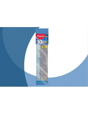 REGLA MAPED 30CM C/20PZ 146819ZM     X/40
