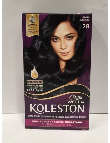 TINTE KOLESTON 28 NEGRO AZULADO     X/12