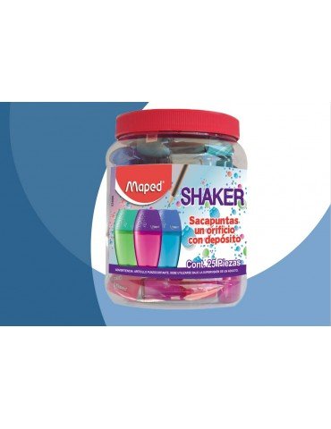 SACAPUNTAS MAPED ELIPTICO BOTE C/25PZ 034080