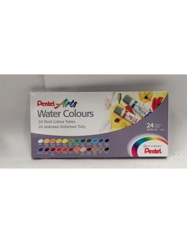 ACUARELA PENTEL C/24PZ WFRS-24