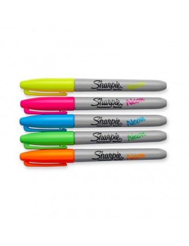 MARCADOR SHARPIE FINO NEON C/12PZ     X/12