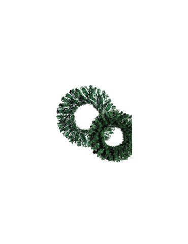 CORONA JANEL VERDE 60CM      X/12