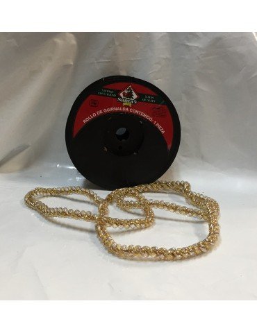 CORDEL JANEL METAL DOBLE ORO/PLATA 15 20MT      X/24