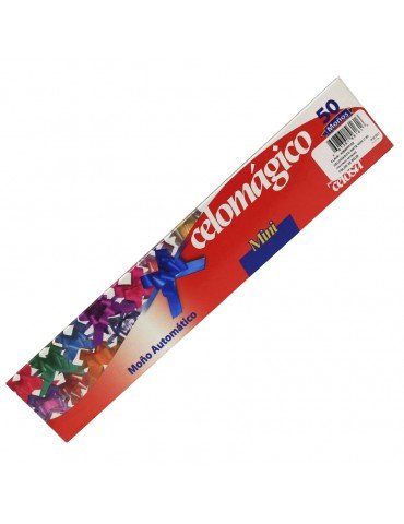 MOÑO CELOMAGICO MINI MATE ROJO C/50PZ     X/56
