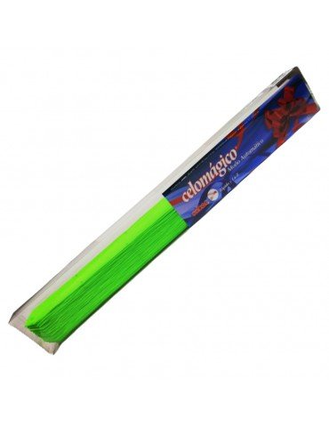 MOÑO CELOMAGICO MEDIANO MATE NEON VERDE LIMON C/50PZ     X/20