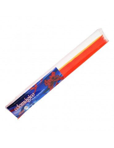 MOÑO CELOMAGICO MEDIANO MATE NEON NARANJA C/50PZ     X/20