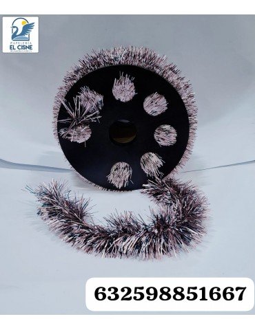 ESCARCHA BRIDGECO A2493 ROSA 20MT X 9CM       X/24