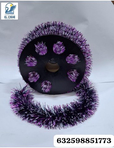 ESCARCHA BRIDGECO A2493 MORADO 20MT X 9CM       X/24