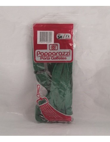 CORDON PAPARAZZI EJECUTIVO VERDE BANDERA C/12PZ