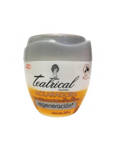 CREMA TEATRICAL CELULAS MADRE ACLARADORA 200GR     X/6