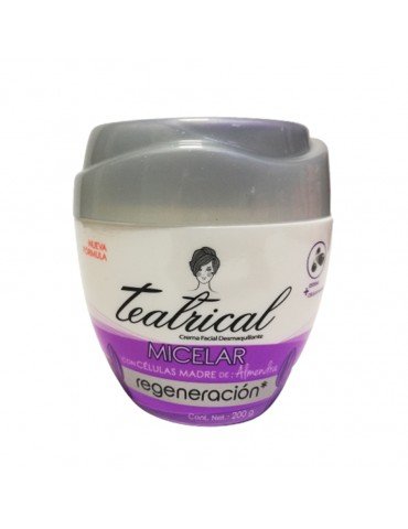 CREMA TEATRICAL CELULAS MADRE DESMAQUILLANTE 200GR     X/6