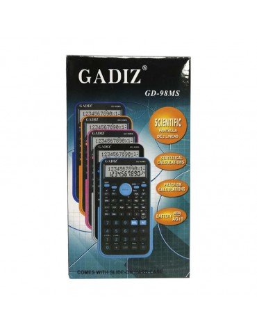 CALCULADORA GADIZ CIENTIFICA 12DIG GD98MS