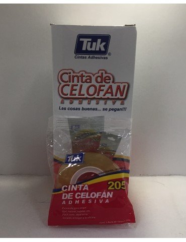 CINTA TUK TRANSP 12X33 205 260510     X/216