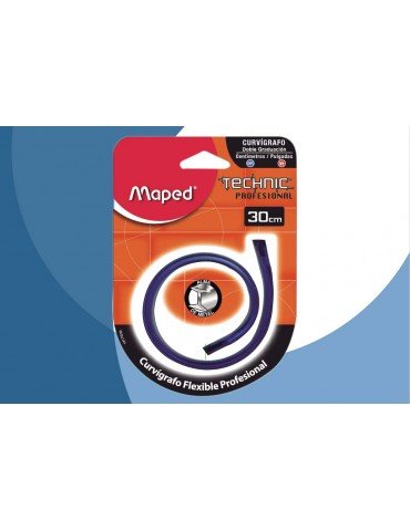 CURVIGRAFO MAPED 30CM BLC/1PZ 1317I030      X/6