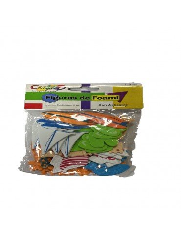 FIGURAS ADH.FOAMI CONFETTI PLAYA 20GRS 1003