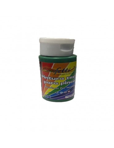 PINTURA TEXTIL SUAVE CONFETTI VERDE BANDERA 133 PZ